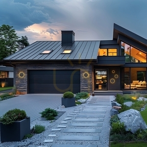 Piatta 12 W Cct 230 V Ip44 180x47 Mm Black Round Facade. small 6