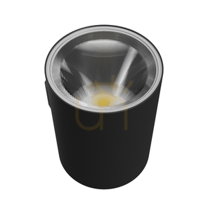 Torre 9 W Cct 230 V Ip54 99x78x117 Mm Black Round Facade Unidirectional small 3