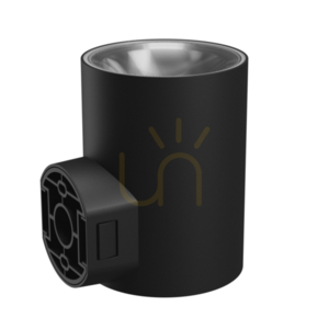 Torre 9 W Cct 230 V Ip54 99x78x117 Mm Black Round Facade Unidirectional small 9