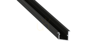 LUMINES LED profile type V black lacquered 2 m small 0