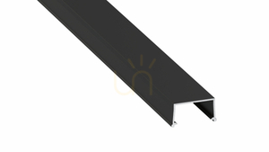 LUMINES LED profile Fixo type black lacquered 1 m small 0