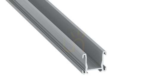Check LED profile LUMINES type Fasso silver anodized 1 m