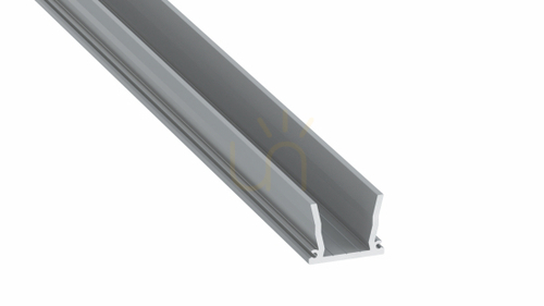 Check LED profile LUMINES type Strada silver anodized 2 m