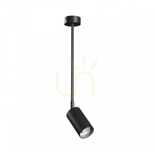 Check Variosa Gu10 Base 230 V Ip20 55 X100 X450 Mm Black Round.
