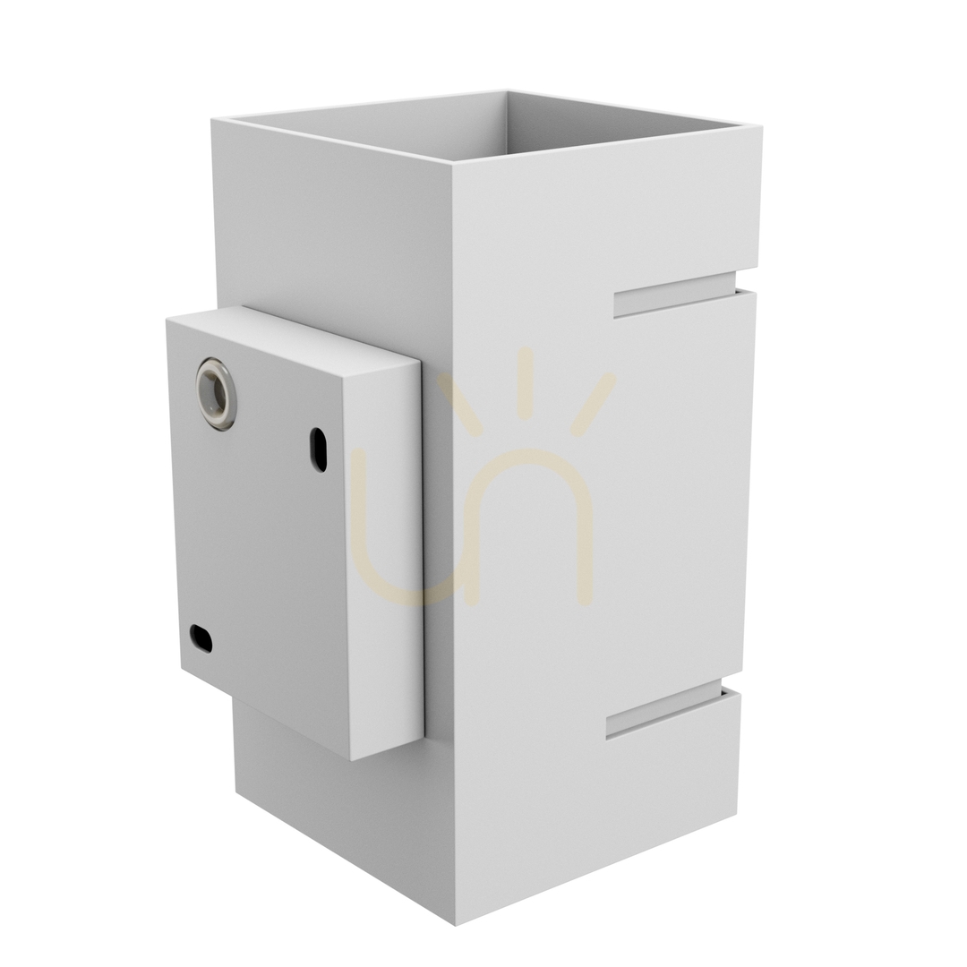 Preview Squalla Lumo G9 Wall lamp 230 V Ip20 80x150 White Square Squalla Lumo G9 Wall lamp 230 V Ip20 80x150 White Square
