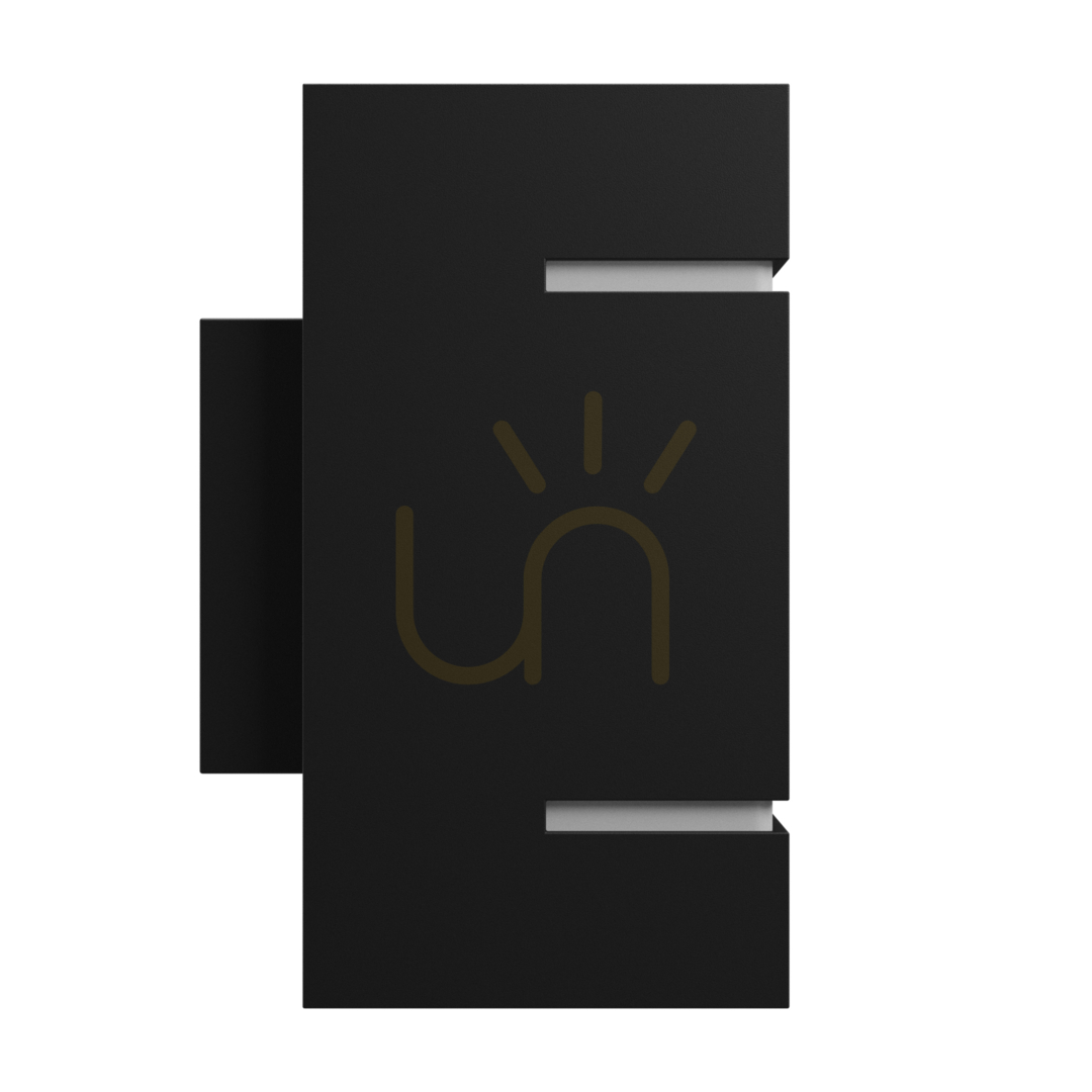 Preview Squalla Lumo G9 Wall lamp 230 V Ip20 80x150 Black Square Squalla Lumo G9 Wall lamp 230 V Ip20 80x150 Black Square