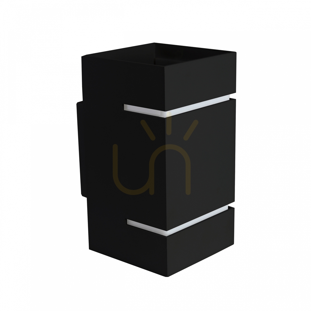 Check Squalla Lumo G9 Wall lamp 230 V Ip20 80x150 Black Square Squalla Lumo G9 Wall lamp 230 V Ip20 80x150 Black Square
