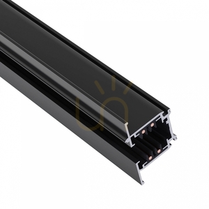3F Flush-mounted busbar -Eurostandard - EUTRAC - 230 V - 100 cm Black small 0