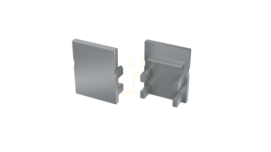 ALU cap LUMINES Slimo silver anodized