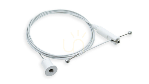 Check TWO SLEEVES - COMPLETE 3000 mm/100mm white