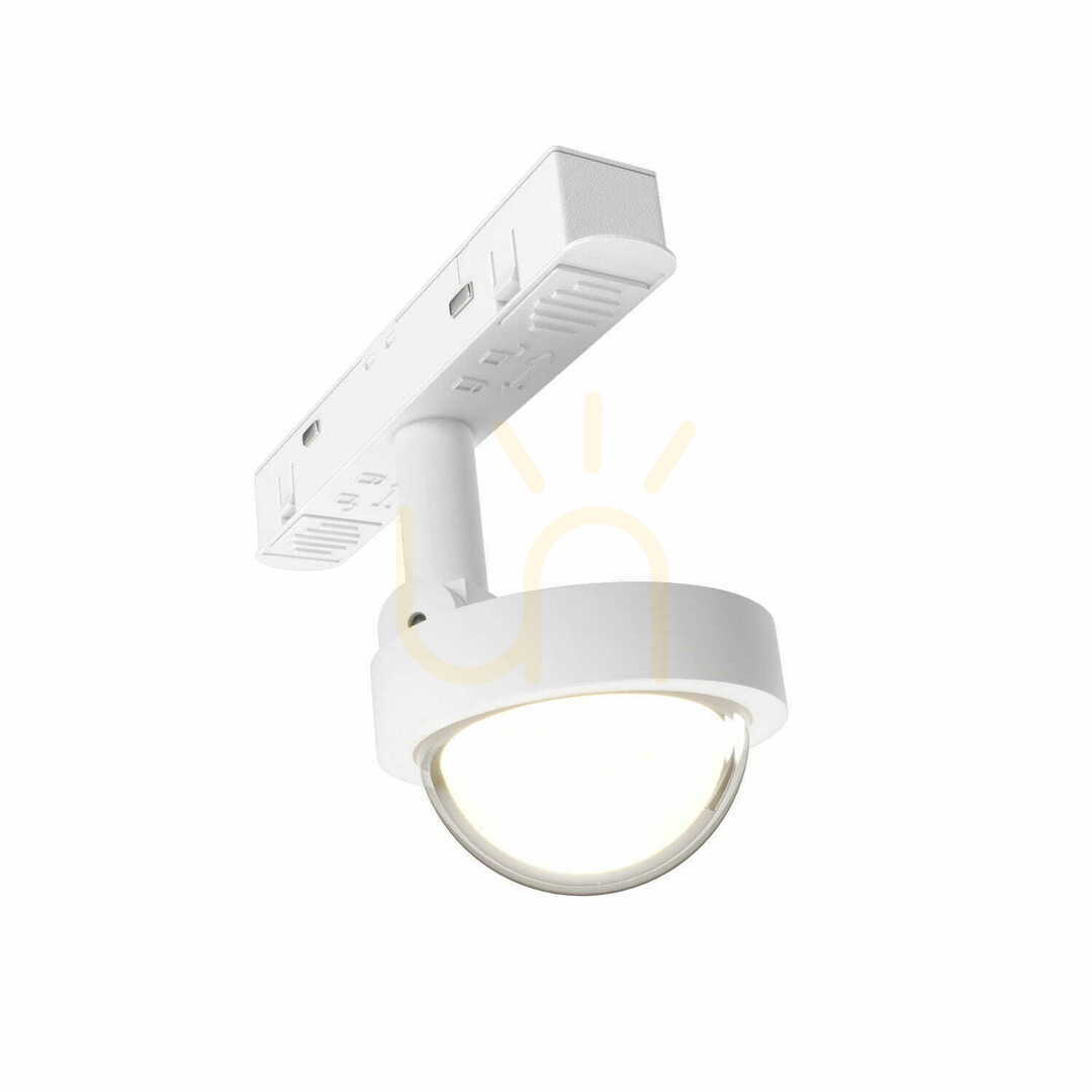 Track Light Max Light MAX M0046N Magnetic LED Spotlight White 8W 3000K