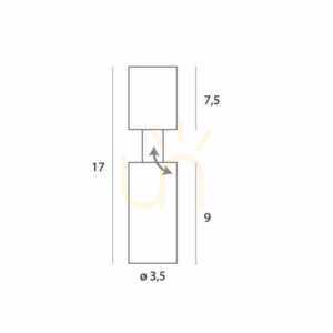Plafon sufitowy Max Light Halo C0248 czarny 7W LED 3000K 3,5 cm 3 Plafon sufitowy Max Light Halo C0248 czarny 7W LED 3000K 3,5 cm small 3