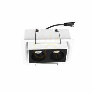 Recessed luminaire Max Light Modular H180.02 white aluminum small 4
