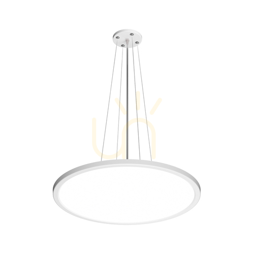 Check Italux White LED Pendant Light 40 cm 32W PND-72843-400R-32W-WH