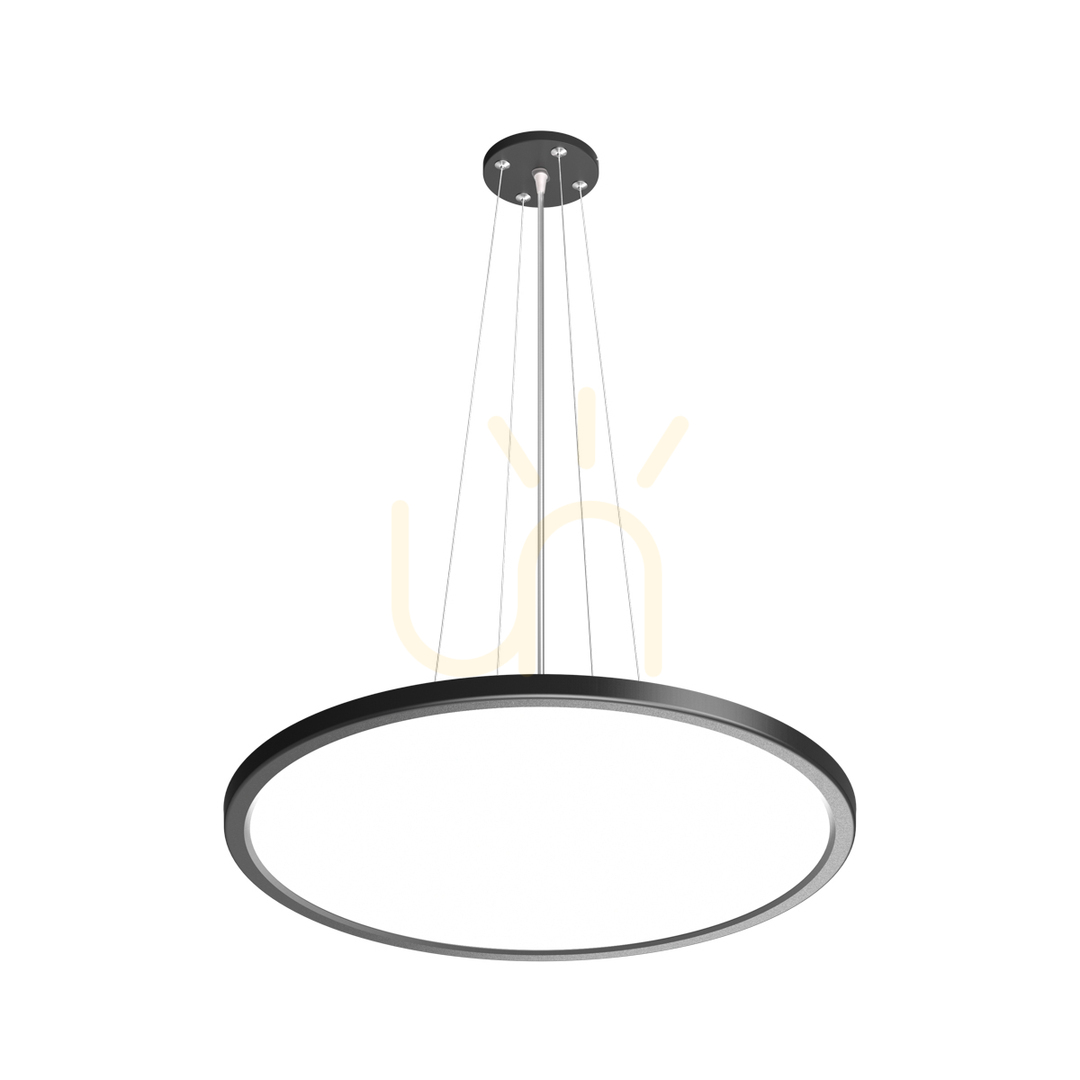 Italux Pendant Light LED 32W Black 40 cm PND-72843-400R-32W-BL