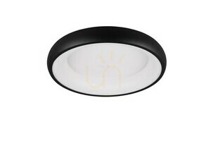 Trio CARDONA 649614532 LED ceiling light, matt black, 46.5 cm small 5