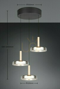 Trio CELESTE Pendant Lamp 354930332 small 6