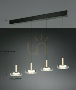 Trio CELESTE Pendant Lamp 354910432 small 6
