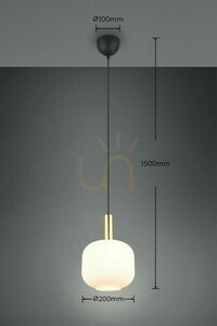 Trio DIVA Pendant Lamp 319800108 small 6
