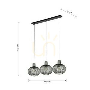 Trio GILA Pendant Lamp 365700332 small 7