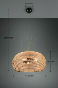 Trio INGA Pendant Lamp 312200336 small 6