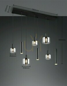 Trio MATARO Pendant Lamp 364100832 small 6