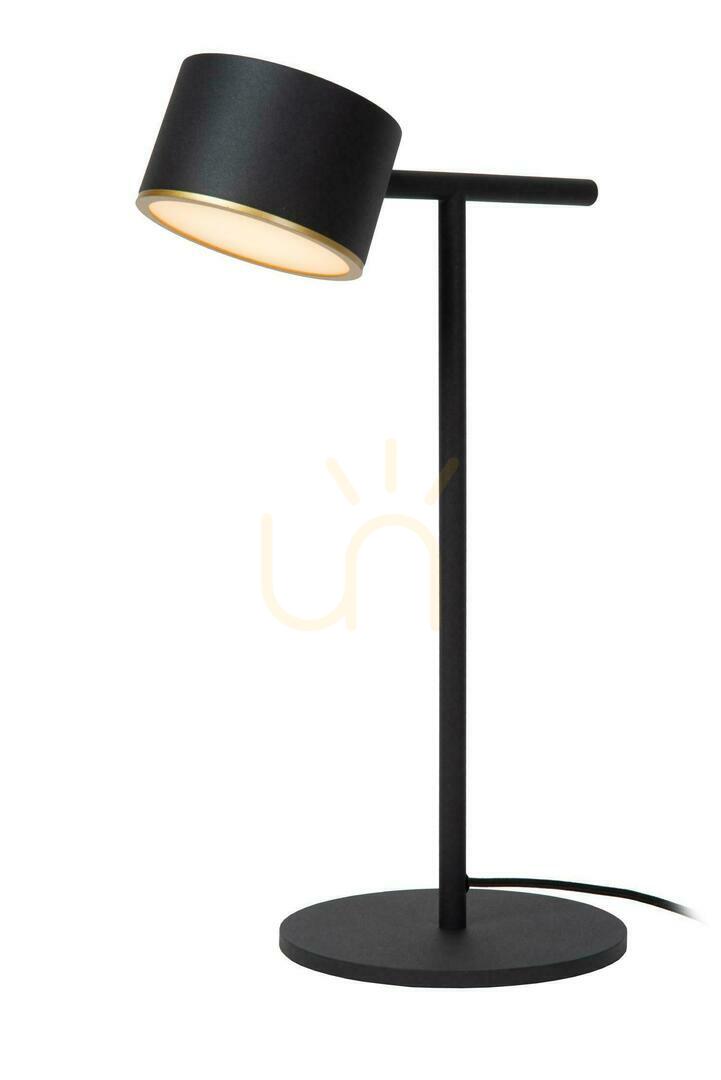Lucide GIAN Black Metal LED Touch Dimmable Table Lamp 44517/08/30