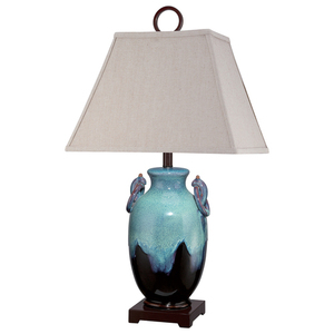 Table Lamp Elstead Amphora Ceramic Turquoise Glaze E27 QZ-AMPHORA small 2