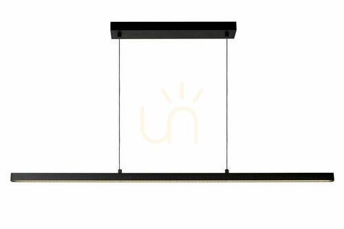 Check Lucide Sigma LED Pendant Light Black 36W 3000K Over Table 23463/36/30