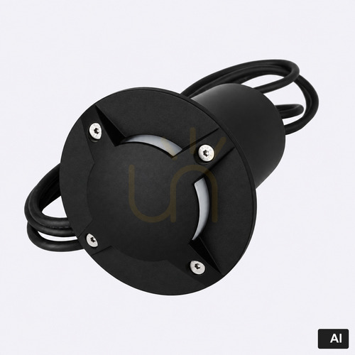 Check RENA 1773B recessed outdoor luminaire black 8W 4000K NORLYS.