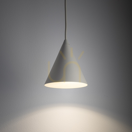 Check Nowodvorski ZENITH XS 11455 pendant light, silk grey, GU10 R35, 11 cm