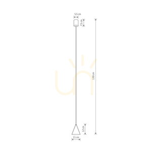 Pendant Light Nowodvorski Zenith XS White Steel GU10 11453 small 8