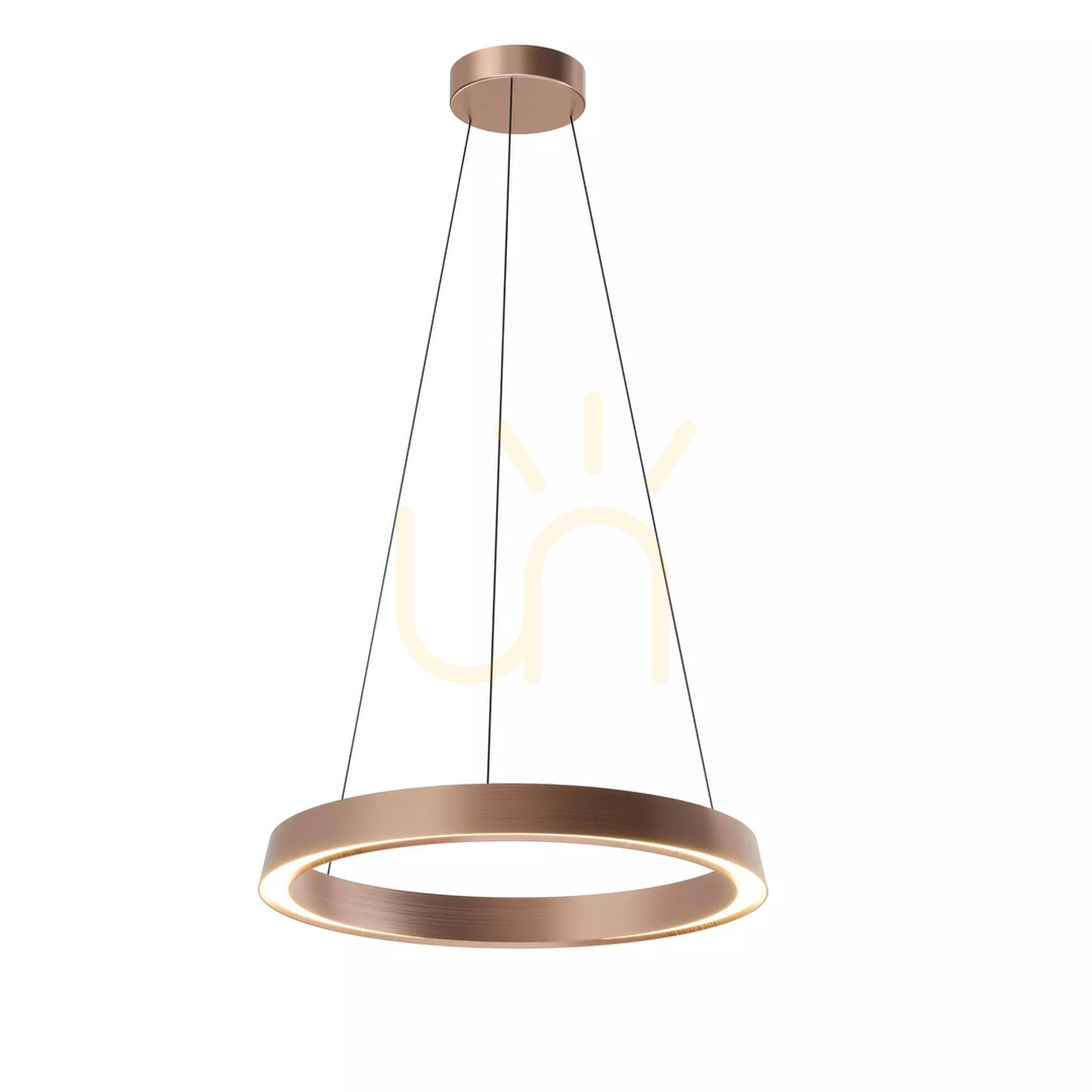 Garta LED pendant lamp brushed rose gold PL0149