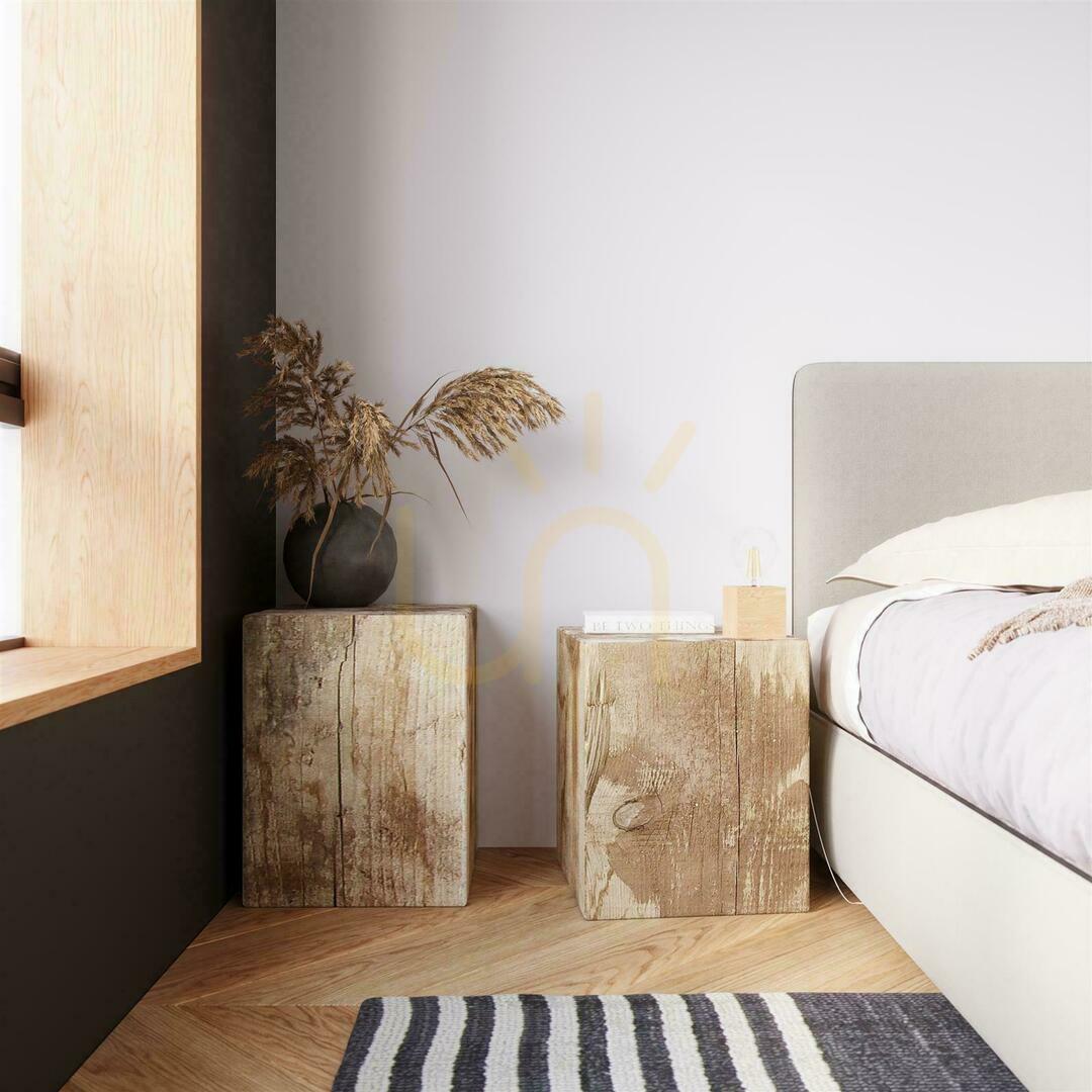 Show Wall lamp ARIZ natural wood Sollux Wall lamp ARIZ natural wood Sollux