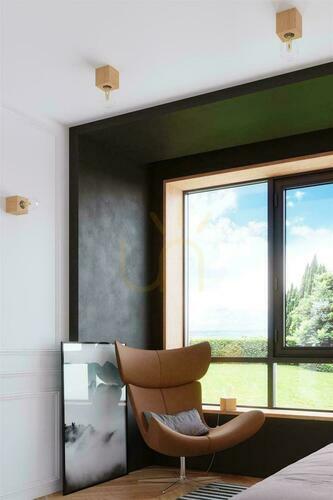 Check Wall lamp ARIZ natural wood Sollux