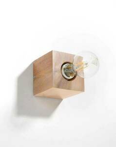 Wall lamp ARIZ natural wood Sollux 0 Wall lamp ARIZ natural wood Sollux small 0