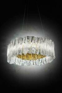 Slamp Accordéon Suspension Pendant Lamp 2700 Kelvin Gold small 0