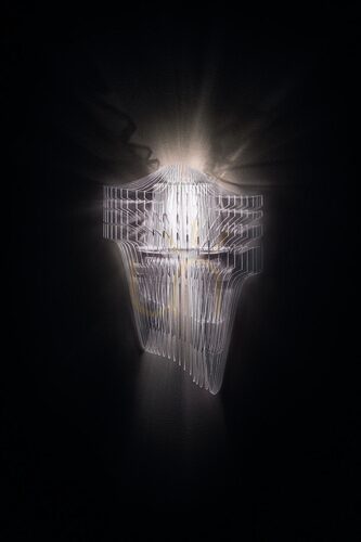 Check Slamp Aria wall lamp Applique Transparent