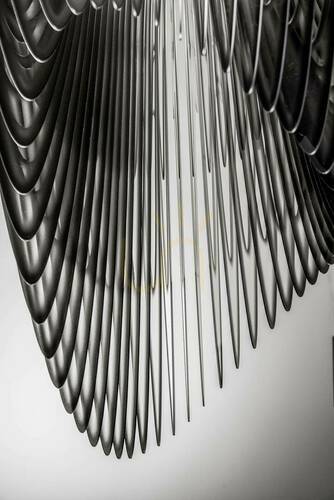 Check Slamp Aria Xl Black Fade Pendant Lamp.