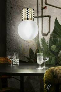 Slamp Atmosphere Suspension Gold Pendant Lamp small 1