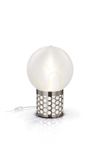 Check Slamp Atmosphere Modern Table Lamp Medium Pewter