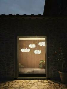Slamp Clizia Suspension Mama Non Mama White Transparent Wire Pendant Lamp small 1