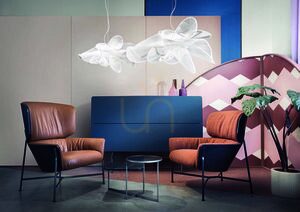 Slamp La Belle Etoile Suspension Large White Pendant Lamp. small 3
