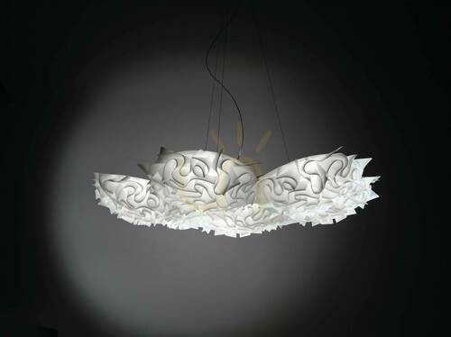 Check Slamp Veli 7 Suspension White Pendant Lamp
