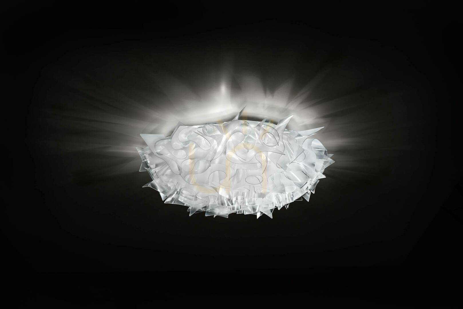 Slamp Veli Ceiling/Wall Large Prisma Ceiling Lamp.