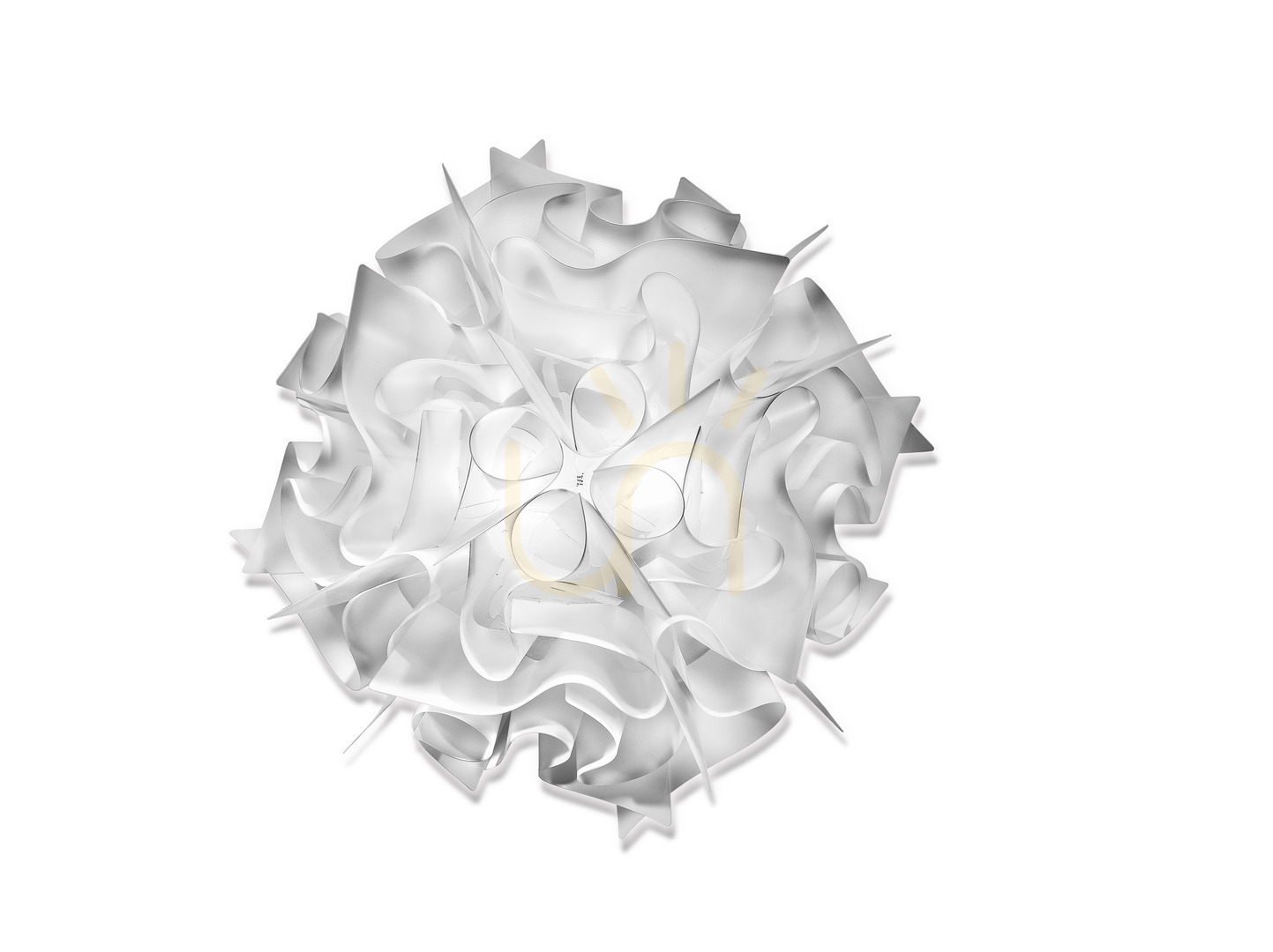 Slamp Veli Ceiling/Wall Mini White Ceiling Lamp.