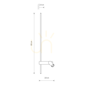 Wall lamp EASY LED LEFT 11578 Nowodvorski small 6