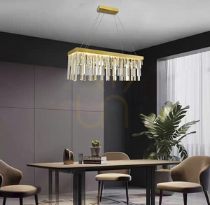LAURET - Aviano rectangular pendant lamp small 0