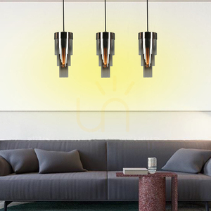GRANS Straight triple pendant lamp Aviano small 1