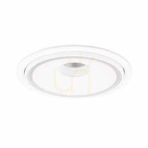 Recessed Luminaire Max Light Vector H0139 White LED 10W 3000K 12.1 cm small 1